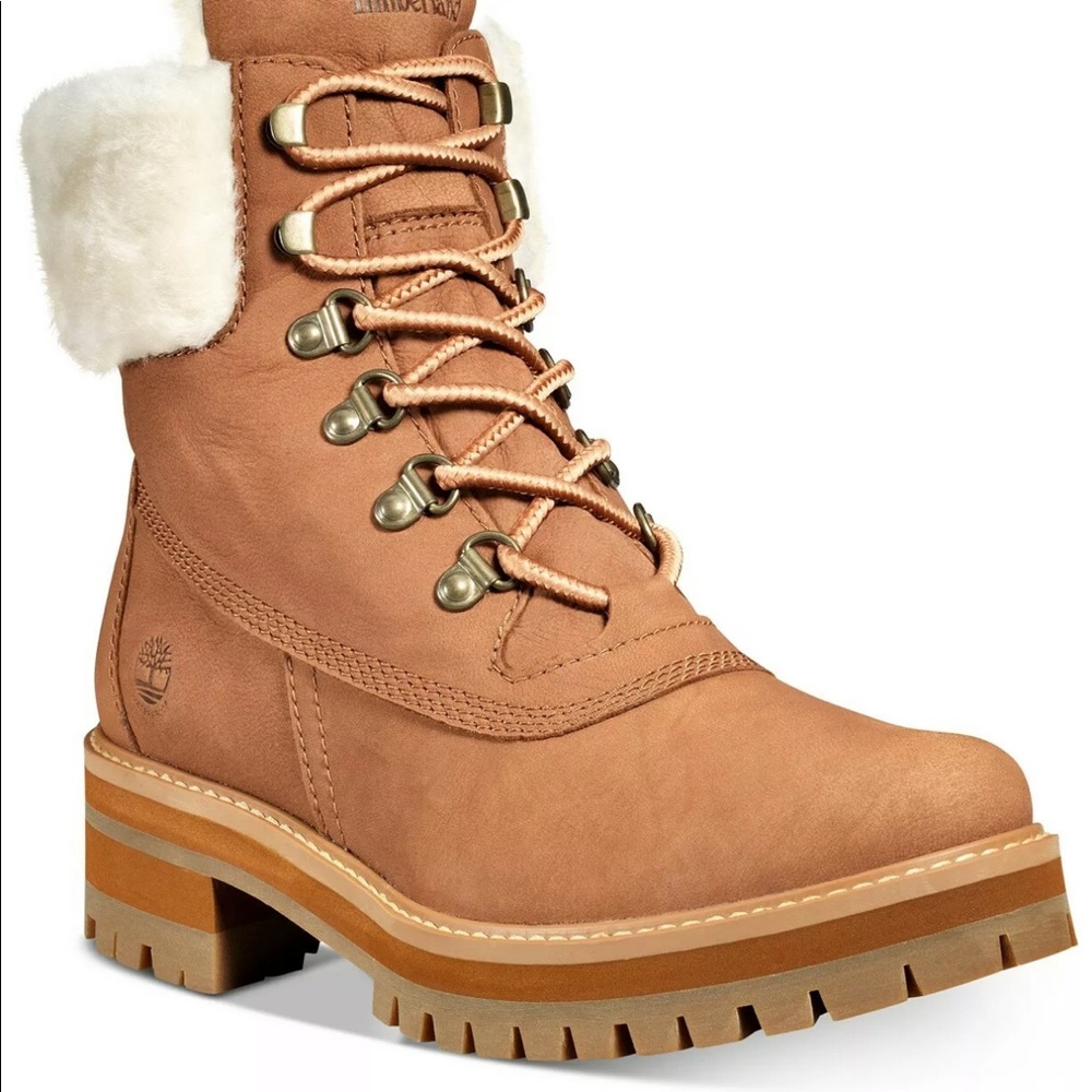 TIMBERLAND COURMAYEUR VALLEY 6 INCH SHEARLING BOOT - Picture 4 of 8